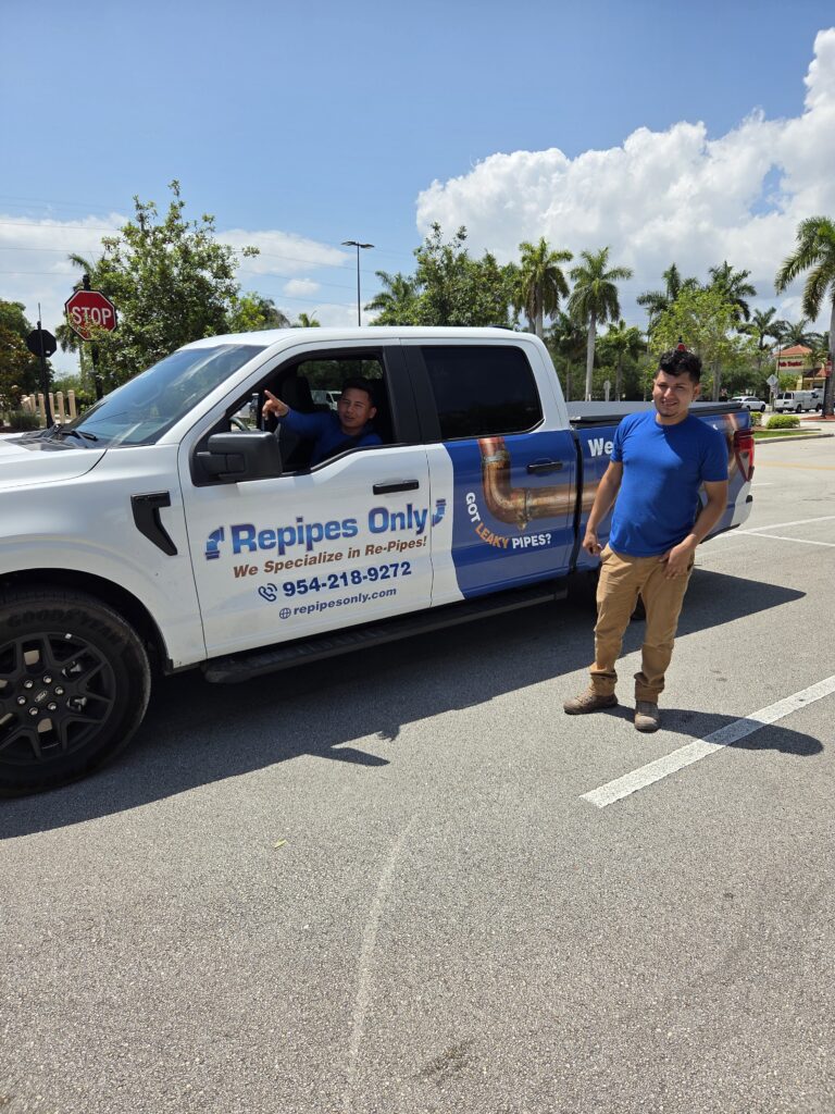 Repipes Only Team ready to Visit