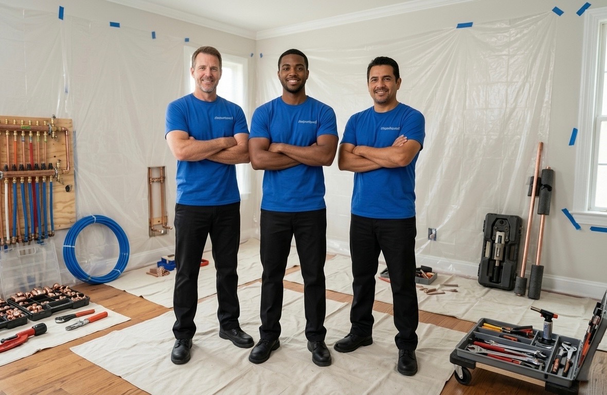 Repipes Only whole-home repiping team in South Florida