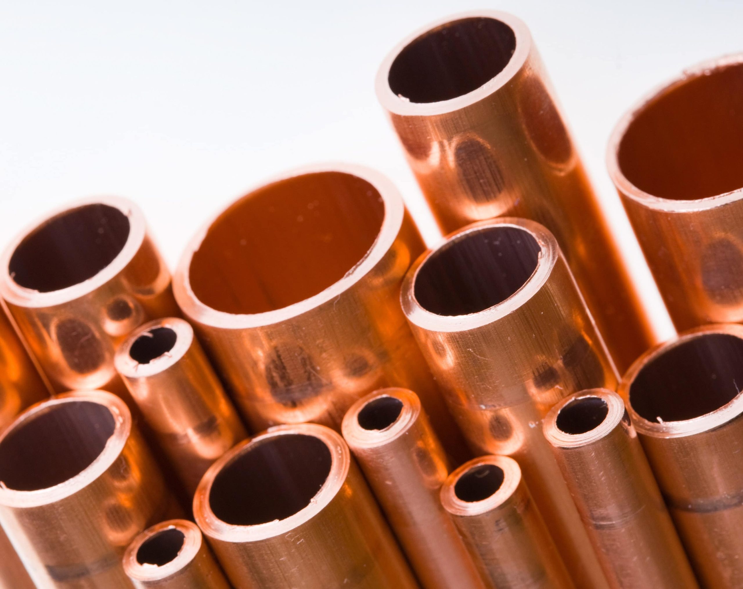 Copper repiping installation for residential plumbing systems